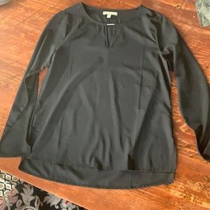 LAST CHANCE Tunic with silver bar keyhole front